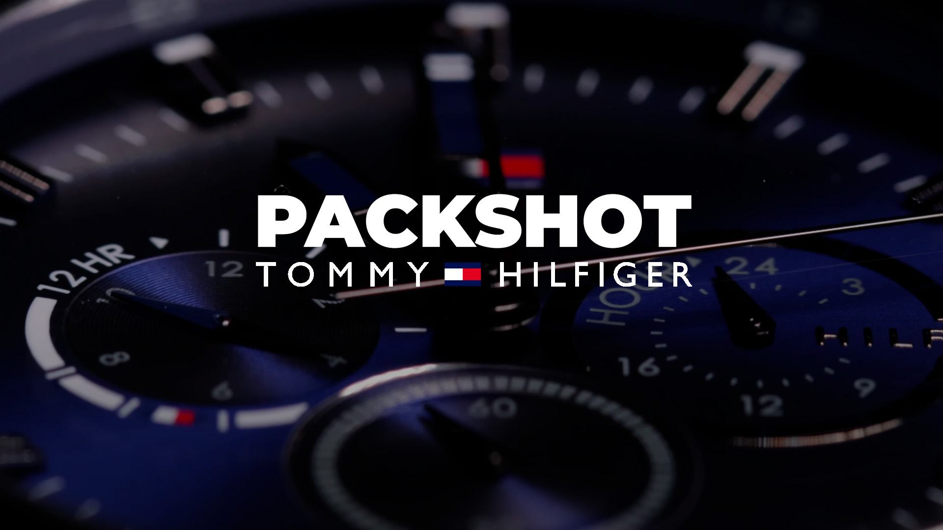 Packshot montre Tommy Hilfiger